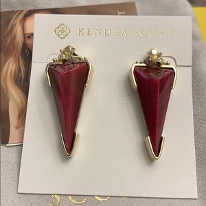 🔥😍⬇️Kendra Scott Libby in Bordeaux Tiger’s Eye